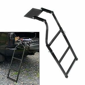 Universal Tailgate Ladder for Pickup Truck Accessories Upgrade 5 Heights