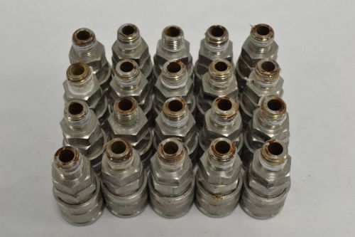 LOT 20 FOSTER QUICK DISCONNECT COUPLER 1/2IN TUBE 1/4IN NPT FITTING B257950