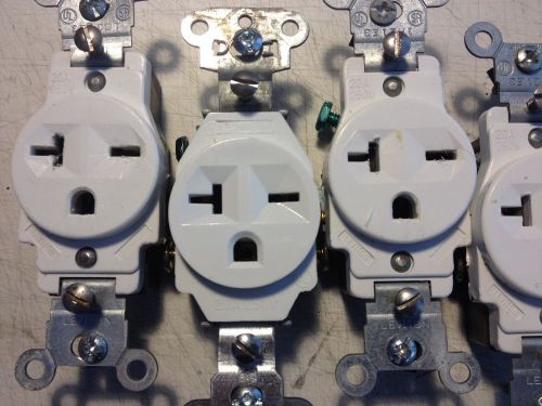 Receptacles, 20 amp, 250 volt, electrical, Outlets &amp; Cover Plates