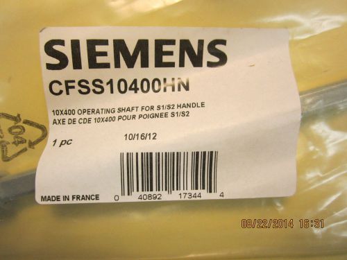 Siemens CFSS10400HN Operating Shaft