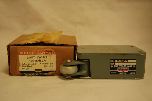 Cutler hammer 10316h57a limit switch 600 vac max volt 10316h57a new in box 10316 for sale