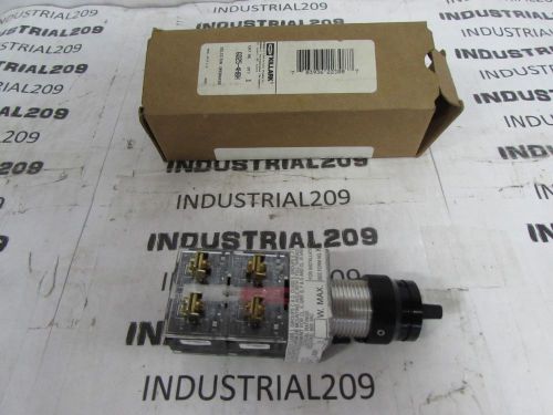 KILLARK POSITION SELECTOR SWITCH CAT. NO. G025-4H8H , NEW IN BOX