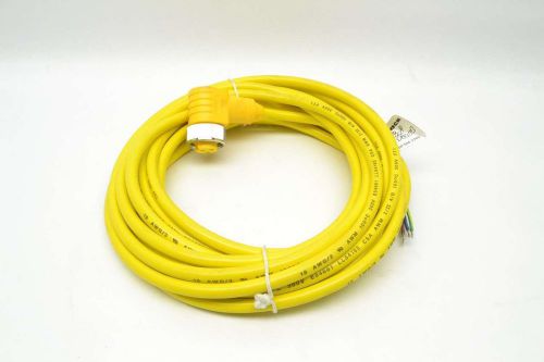 Turck wkm 30-6m mini fast conector 3p pin 90 degree cordset cable-wire b410811 for sale
