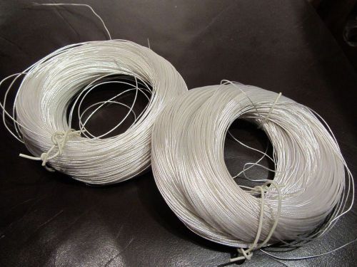 100ft approx 30m high purity silver plated occ teflon (ptfe) wire for audio sq for sale