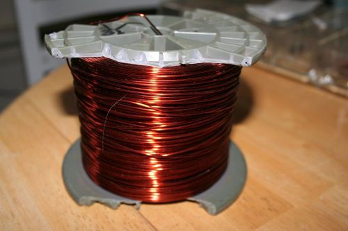 18 AWG copper wire for coil winding. On spool approx 3 lbs