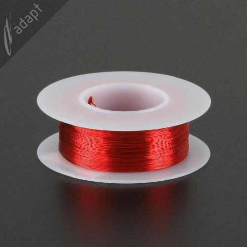 31 AWG Gauge Magnet Wire Red 500&#039; 130C Solderable Enameled Copper Coil Winding