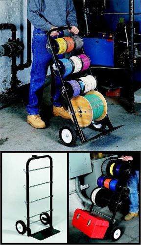 Wire reel cart hand truck for easy transportation from american van for sale