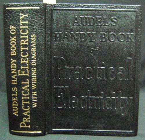 1946 audel&#039;s handy book practical electricity; electrician&#039;s electrical manual for sale