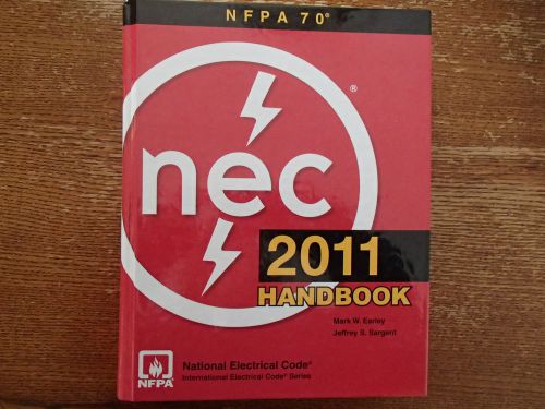 Nec nfpa 2011 national electrical code handbook for sale