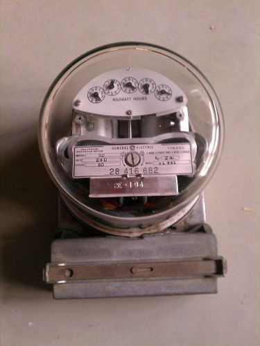 General Electric Polyphase Watthour Meter Type V-3-A