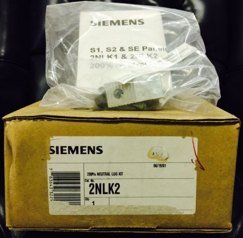 Neutral Lug Kit 200% Siemens 2NLK2