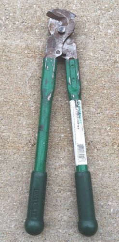 Greenlee 718 cable cutter - 350 kcmil (mcm) for sale