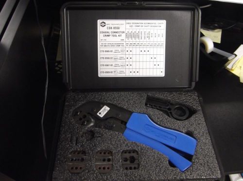 SPC Technology CSK-8550 Coaxial Connector Crimp Tool Kit