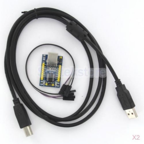 2xFT232RL Module USB to Serial/TTL Converte Adapter Module+ Dupont Cable 3.3V/5V