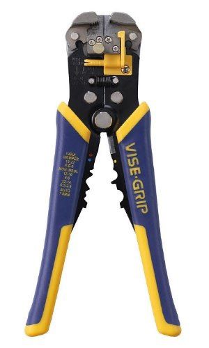 IRWIN Tools VISE-GRIP Self-Adjusting Wire Stripper, 8-inch (2078300) New