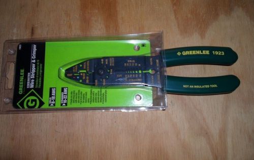 Greenlee 1923 Crimping/Stripping Combination Tool (New in Package)
