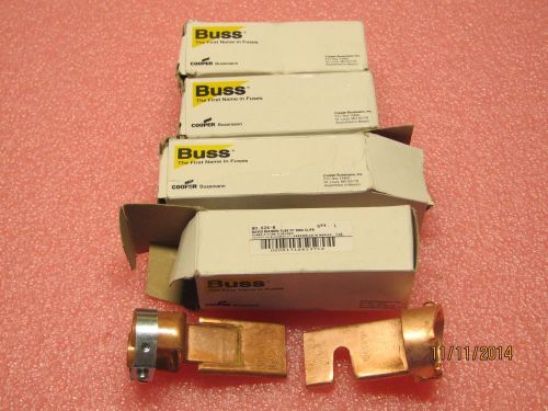 (4) cooper bussmann 626-r fuse reducers, makes 60a fuse fit 200a clips for sale