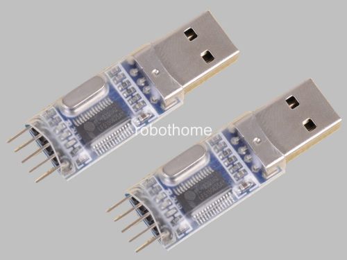 2pcs pl2303 usb to rs232 ttl converter adapter module brand new for sale