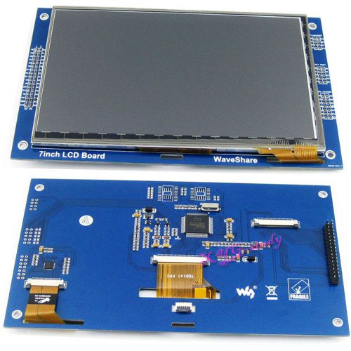 7 inch 800*480 Capacitive Touch Screen LCD(C) Multicolor TFT Display Module LED