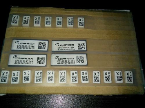 LOT of 4 Confidex + 19 Xerafy On-Metal Asset / Inventory Tracking UHF RFID tags