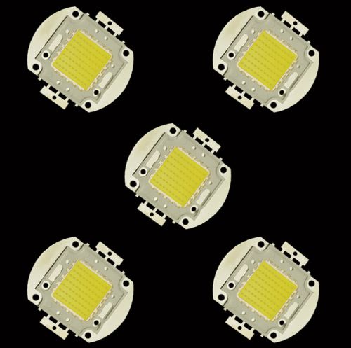 5pcs 70W New Cool White High Power Ultra Bright For LED Chip Light Lamp Bulb