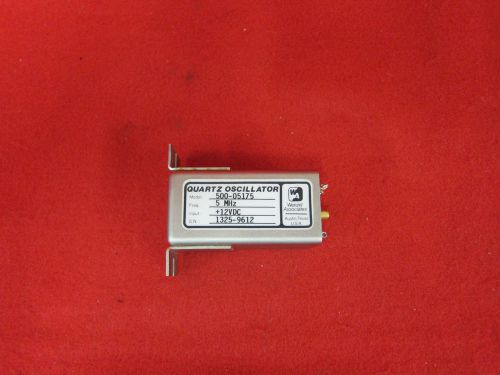 Wenzel 500 05175  5 mhz quartz oscillator for sale
