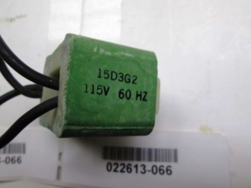 NEW GE 15D3G2 Solenoid Coil 115 vac 60 hz New in box old stock