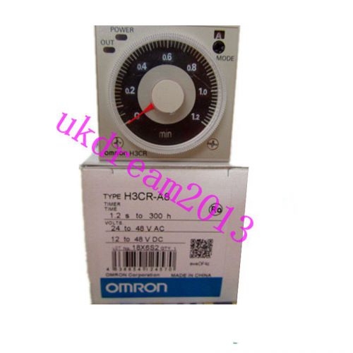 OMRON Timer For H3CR-A8 H3CRA8 100-240VAC 100-125VDC INPUT FREE SHIP