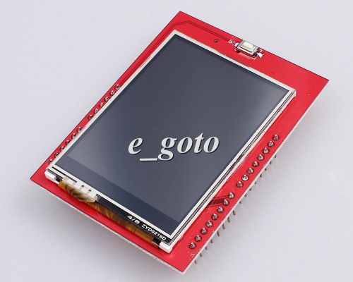 2.4&#034; tft lcd shield sd socket touch panel module for arduino mega uno precise for sale