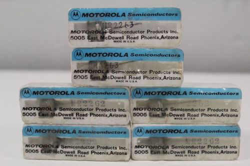Lot of (8) MR2262 MR2263 MCR808-4 1N256 SCR Motorola DO-2 Semiconductors