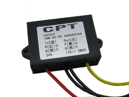 1.5A 18W Power Adapter DC buck converter car power supply volt Regulator 12V/5V