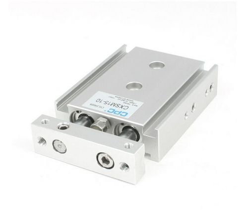 15mm x 10mm Dual Acting Double Rod Pneumatic Air Cylinder