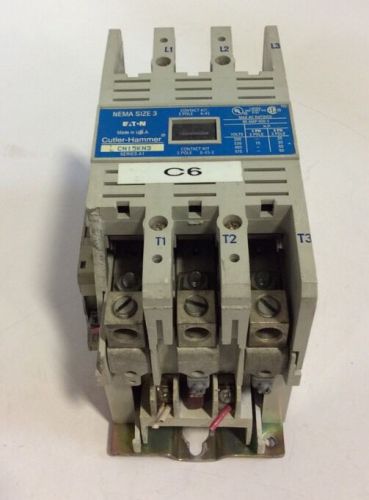 Westinghouse CN15KN3 Size 3 90A 3P 600V Magnetic Starter Contactor Motor Control