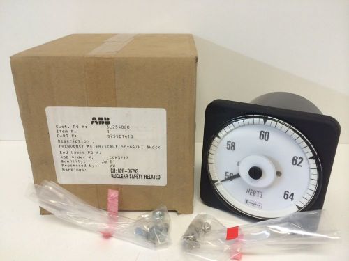 Nos! in box! abb compton  frequency meter 56-64 hz 078-41lj-pnao-ao s7550140 for sale