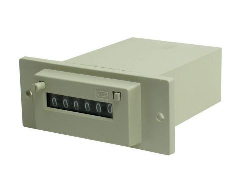 Baomain CSK6-YKW 6 Digit Electromagnetic Mechanical Magnetic Counter 220V AC