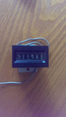 Electromagnetic Counter  12VDC  Used