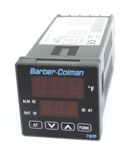 BARBER COLMAN 7SM491030000 TEMPERATURE CONTROLLER 100-240VAC 50/60HZ 6VA