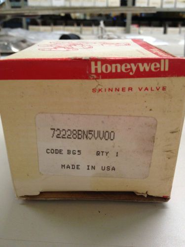 Honeywell skinner valve 72228bn5vv00 for sale