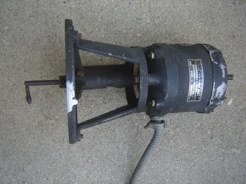 Torque motor 220v 3/8&#034; shaft - film takeup -can be used for general applications for sale