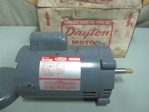 NEW / NOS Dayton Capacitor Start Jet Pump Motor 6K695A 1/3HP 1PH comes w/ cover