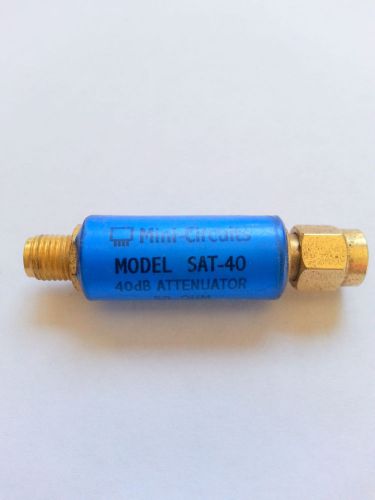 Mini-Circuits SAT-40 DC to 500 MHz Attenuator 40 dB