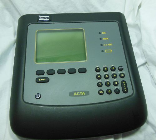 ATLAS Copco ACTA 3000 Torque Analyzer/calibrator with two Transducers