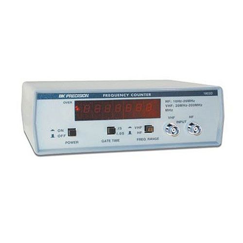 Bk precision 1803d 200 mhz 7 digit display frequency counter (220v) for sale