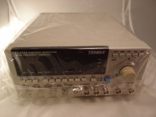 NEW IN BOX TENMA 72-6644 10MHz Sweep Function Generator with Frequency Counter