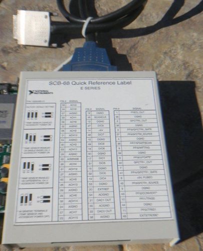 National instruments scb-68 for sale