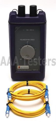 Acterna JDSU OVP-15 SM Fiber Optical Variable Polarizer For PMD Measurement