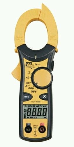 &#034;NEW IDEAL 61-746 CLAMP- PRO 600 AAC CLAMP METER WITH TRUE RMS&#034;