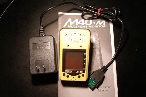 Industrial scientific m40 multi-gas monitor. calibrated for sale