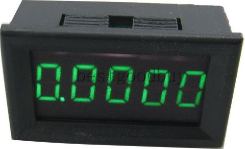 5 digit dc0-3.0000a digital ammeter green led amp meter ampere panel meter gauge for sale