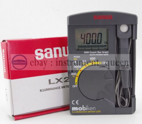 SANWA LX2 Environmental Meters / Lux meter Measuring range 0.1lx?399.9klx LX-2